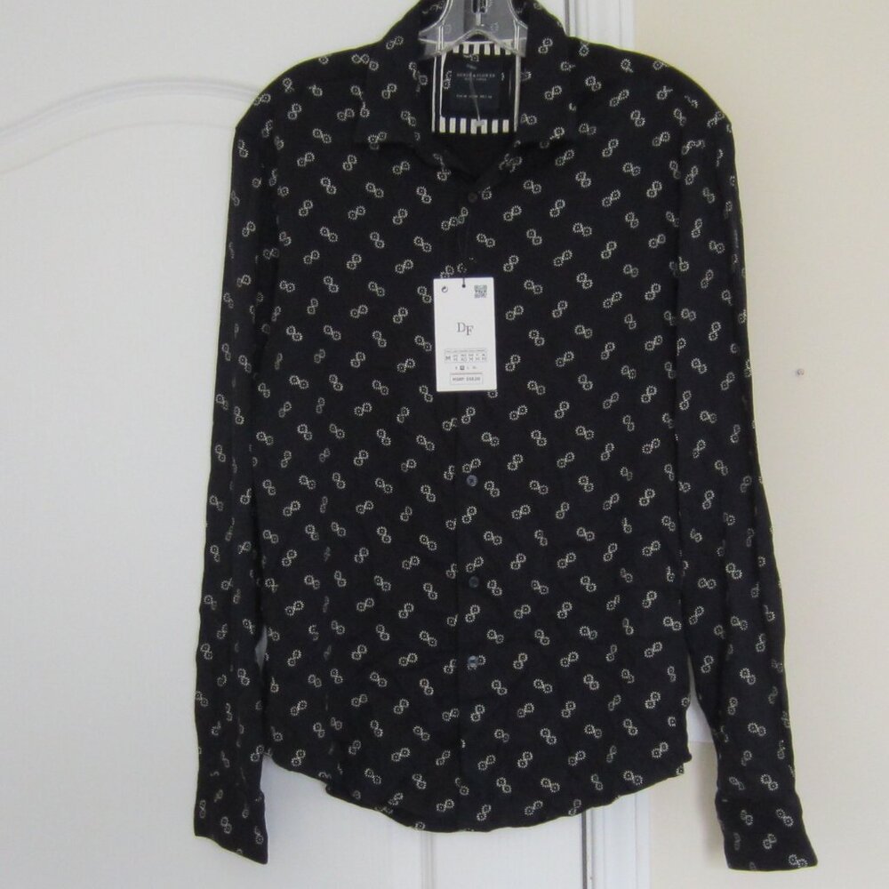 NWT Denim & Flower Ricky Singh Men's Button Down Shirt